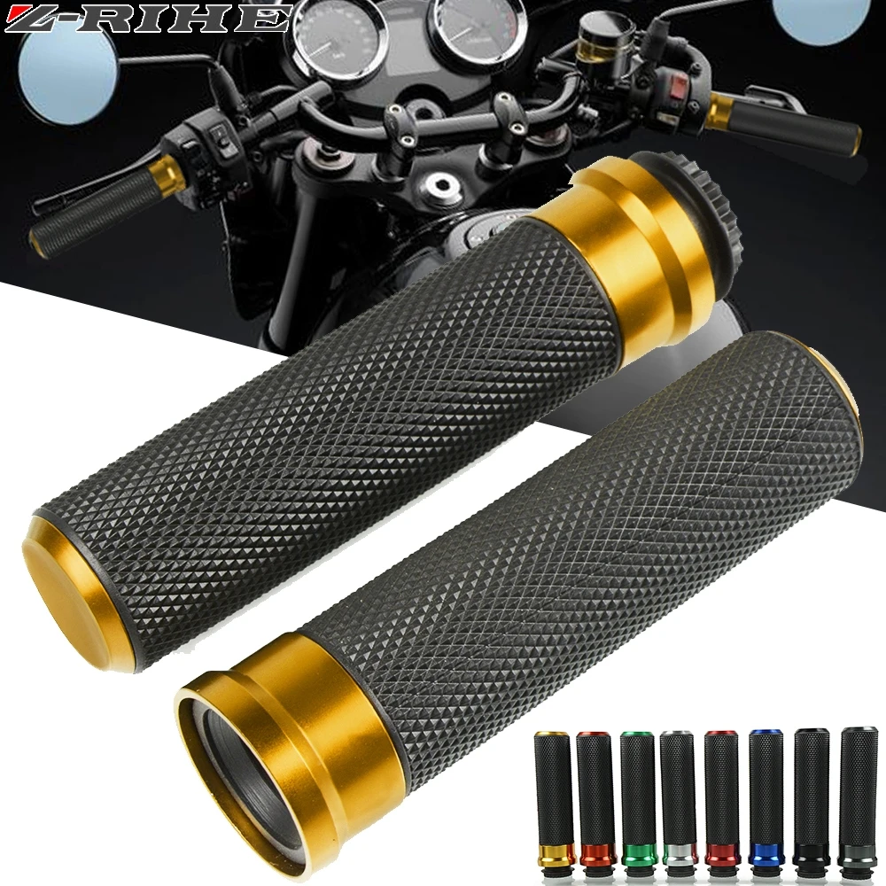 

Universal 22mm racing Motorcycle Handle Handlebar Moto Grips CNC for Honda dio cb400 hornet shadow cbr steed Hyosung Suzuki