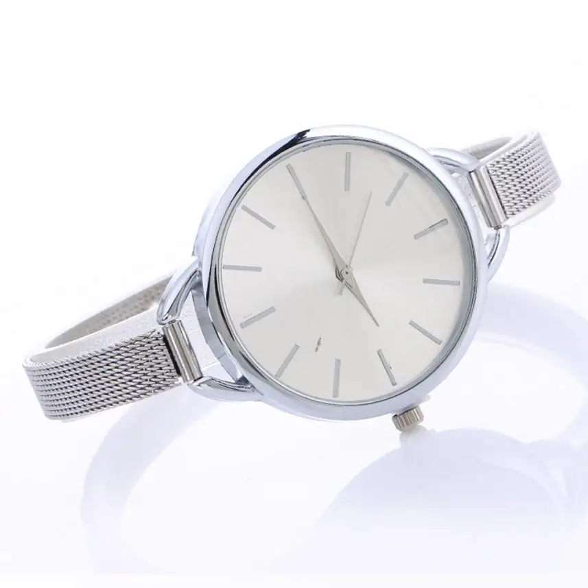 2018 New year Women Quartz Watch Fashion Luxury Stainless Steel Mesh Belt Wrist Wholesale Newest | Наручные часы