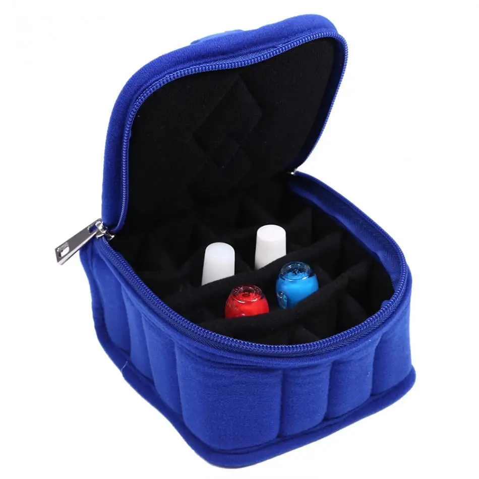 Высокое качество 16/36 сетки Гель лак для ногтей бутылка масла держатель бархатный