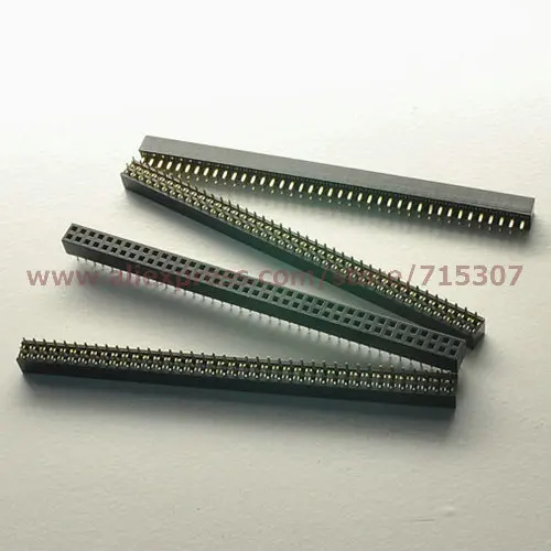 PHISCALE 10 шт. 2x40 Pin 2 0 мм двухрядный гнездовой разъем прямоугольный разъем|l