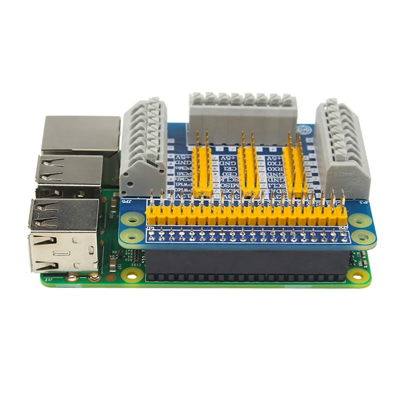 Raspberry Pi GPIO Плата расширения, модуль для робота автомобиля DIY тест Совместимость для Raspberry Pi 4 Модель B/3B+/3B