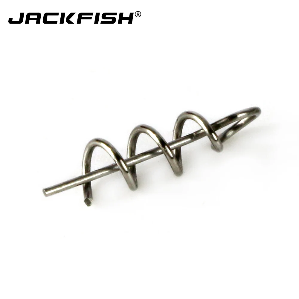 JACKFISH 50 шт./лот соединитель для мягкой приманки фиксированные булавки защелка
