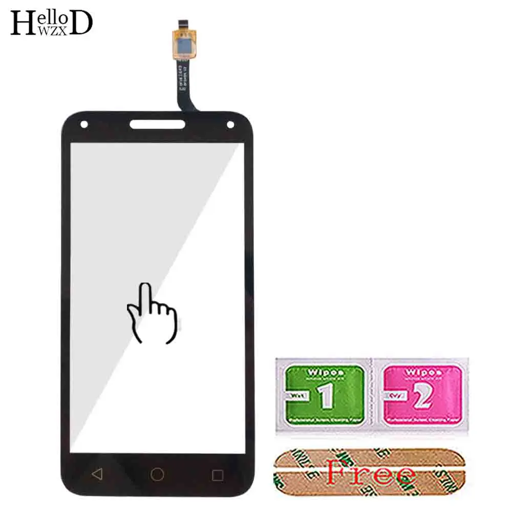 Touch Screen For Alcatel One U5 3G 4047D 4047G 4047 OT4047 OT4047D Digitizer Panel Sensor Front Glass Tools | Мобильные телефоны и