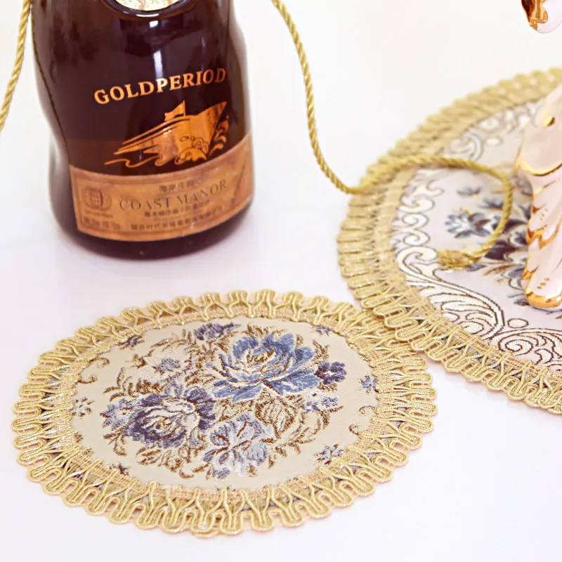 Европейская изоляционная круглая уплотненная чашка нескользящий коврик для