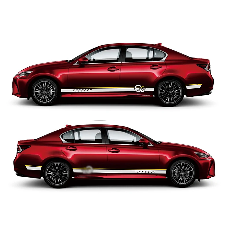 World Datong спортивные полосы автомобильные наклейки для Lexus GS 200h 300h 200t F Sport Mark Levinson