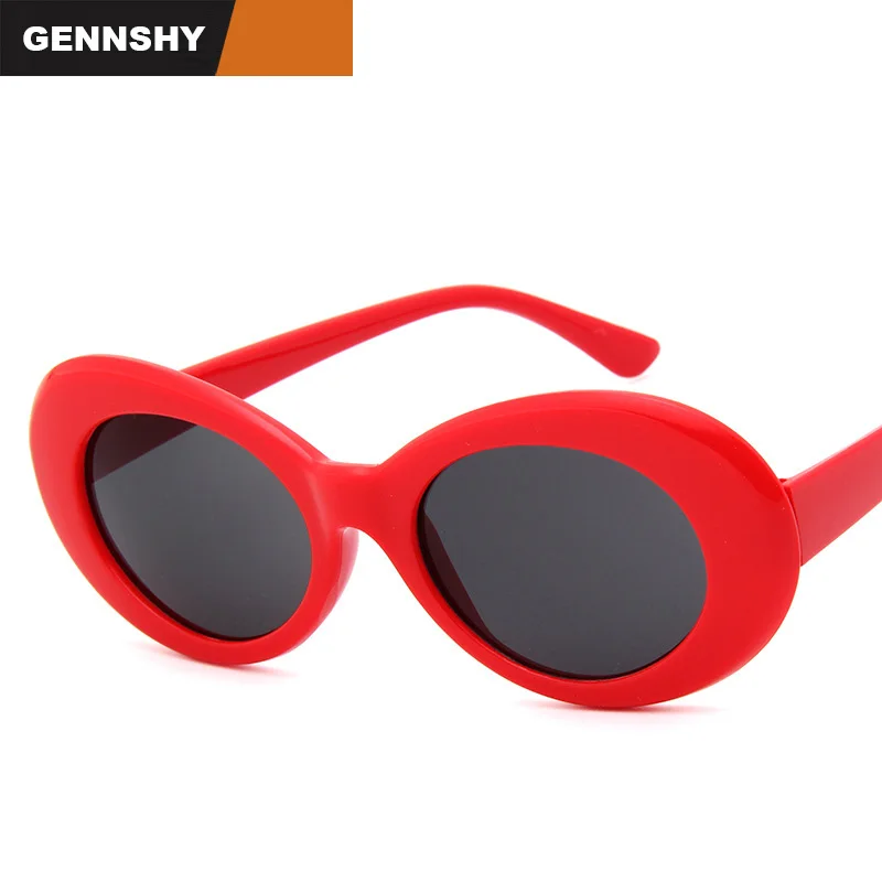 2017 модные маленькие овальные солнцезащитные очки для женщин и мужчин новейший