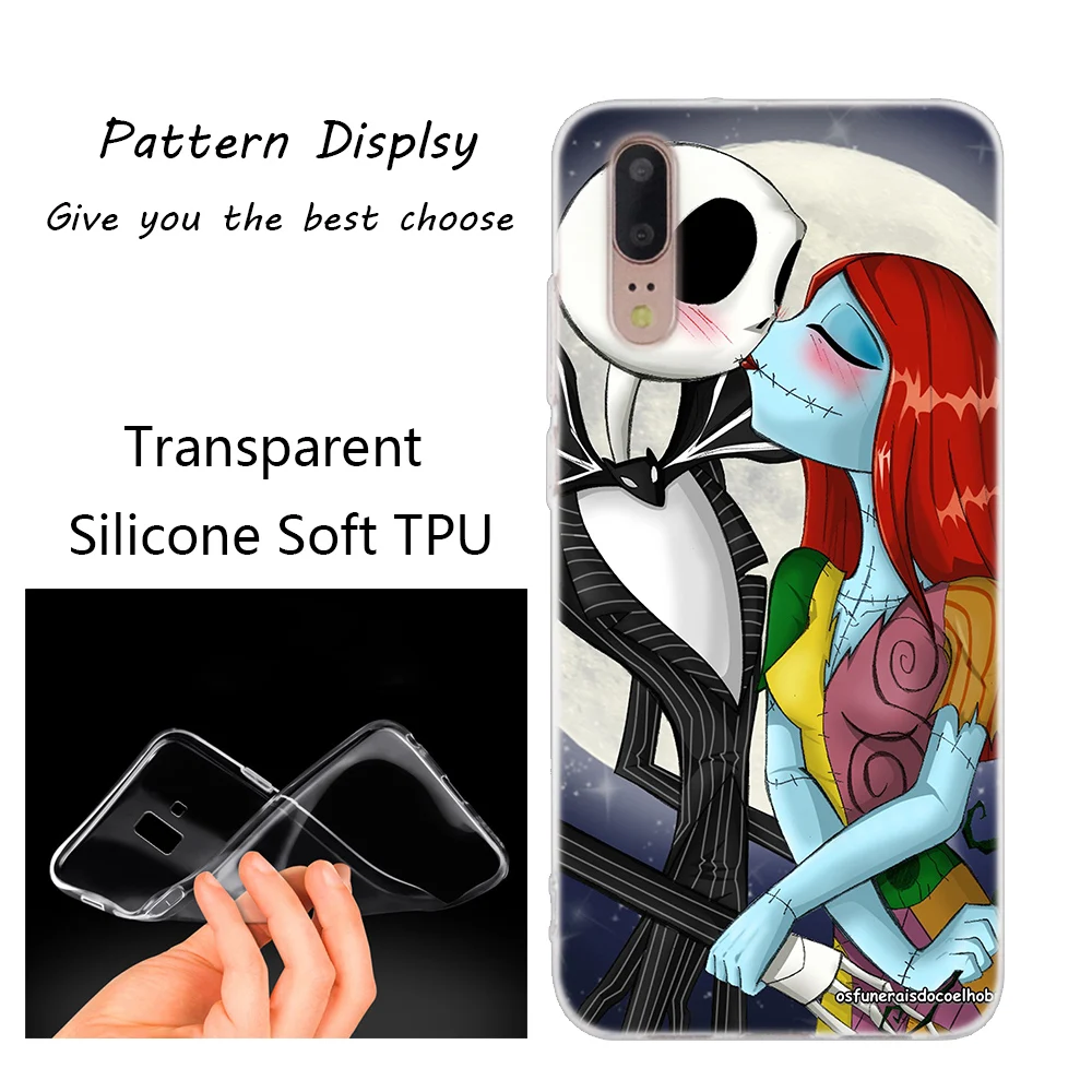 011 Мягкий силиконовый чехол Jack skellington для huawei P30 P20 P10 P9 P8 Lite P30 P20 Pro Mini P Smart Plus Модный чехол - Цвет: 011