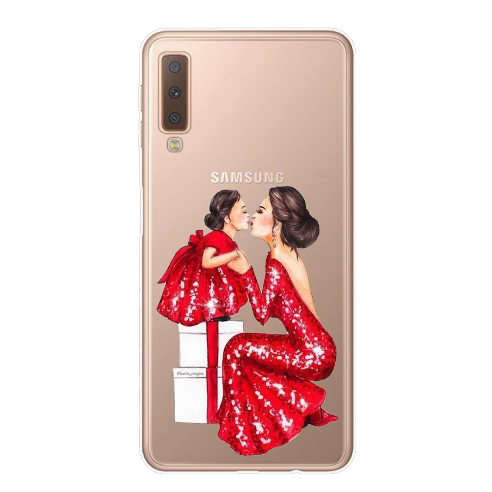 Чехол из ТПУ для Samsung Galaxy A10 A20 A30 A40 A50 A60 A70 A80 A6 A8 Plus A7 A9 2018|Бамперы| |
