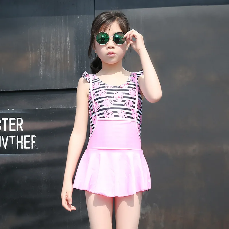 Детское бикини новинка 2018 детский купальник из двух предметов для девочек Милая