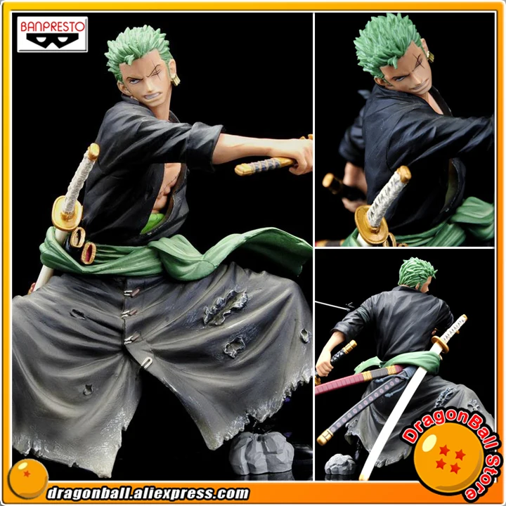 Японское аниме ONE PIECE оригинальная Коллекционная Фигурка Banpresto Zoukei Monogatari Roronoa.Zoro