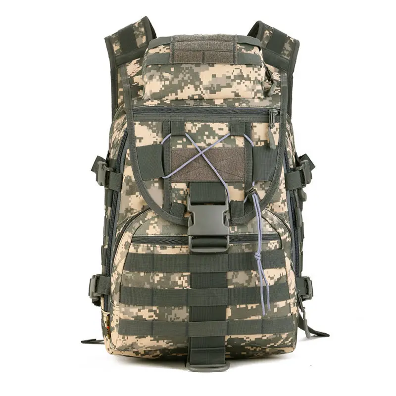 SINAIRSOFT 40L Водонепроницаемый Военный Рюкзак Страйкбол Открытый Спорт Восхождение Охота Молл Тактический Рюкзак Нейлон Сумки мужская Охота Мешок - Цвет: ACU
