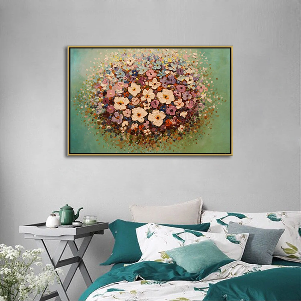 Бесплатная доставка высокое качество цветы каждого вида цветут абстрактная