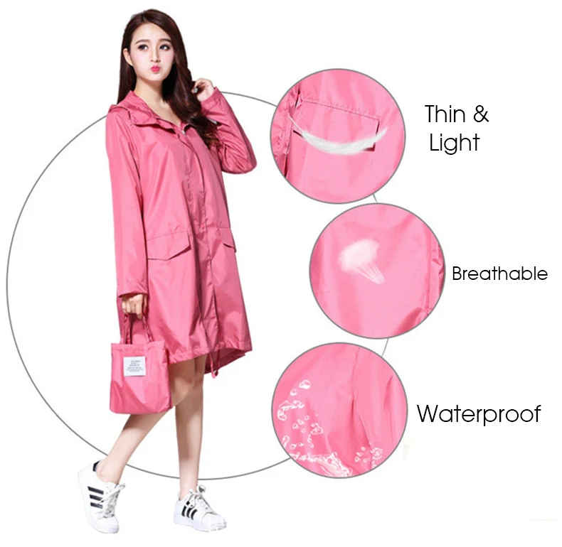 Женский Длинный плащ дождевик для женщин|Плащи| |