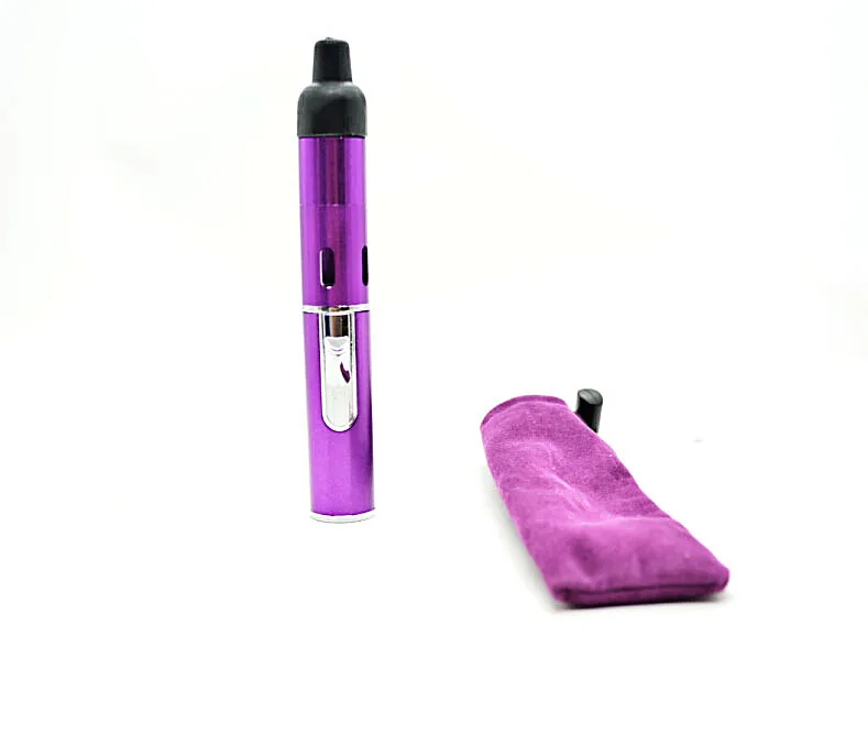 purple Дешевые электронные сигареты click N vape sneak vape Портативный травяной испаритель со встроенным ветронепроницаемым фонарь danni зажигалка - Цвет: purple