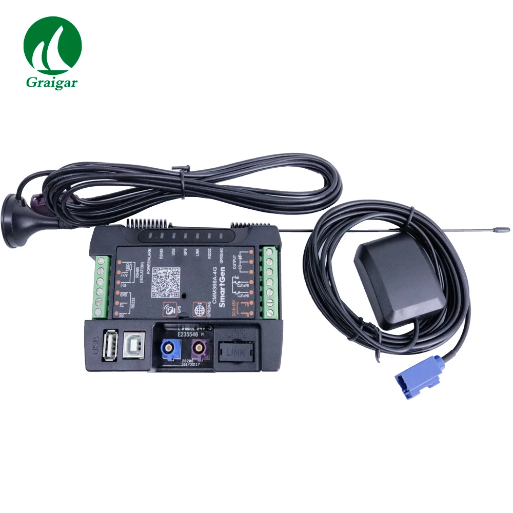 

Smartgen CMM366A-4G Cloud Monitoring Communication Module 4G GPRS Wireless Network Communication Protocol Switch Module