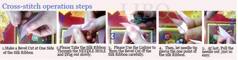 Хобби diy ленты вышитый цветок ваза 3d лента вышивка мозаики вышивка крестиком рукоделие ручной работы швейная фурнитура