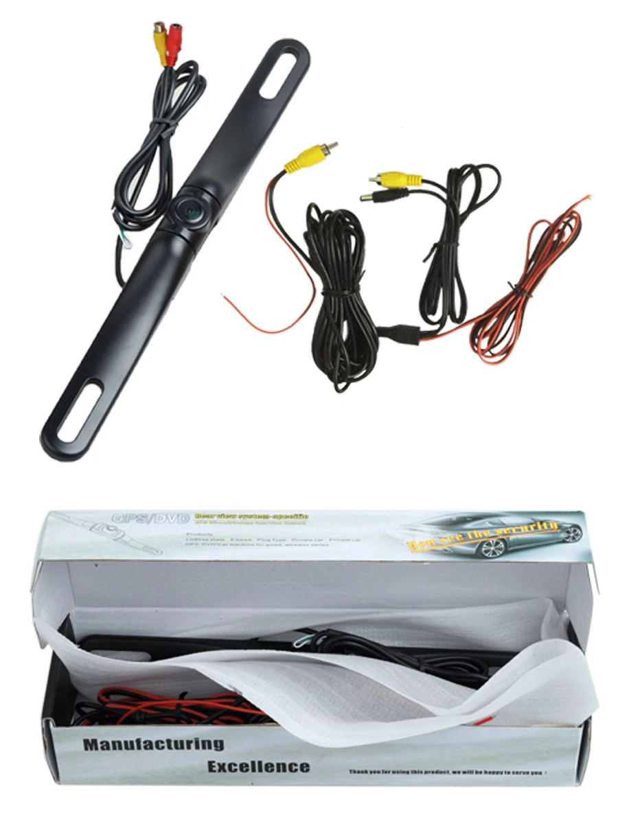 SINOSMART универсальная парковочная камера заднего вида для номерного знака