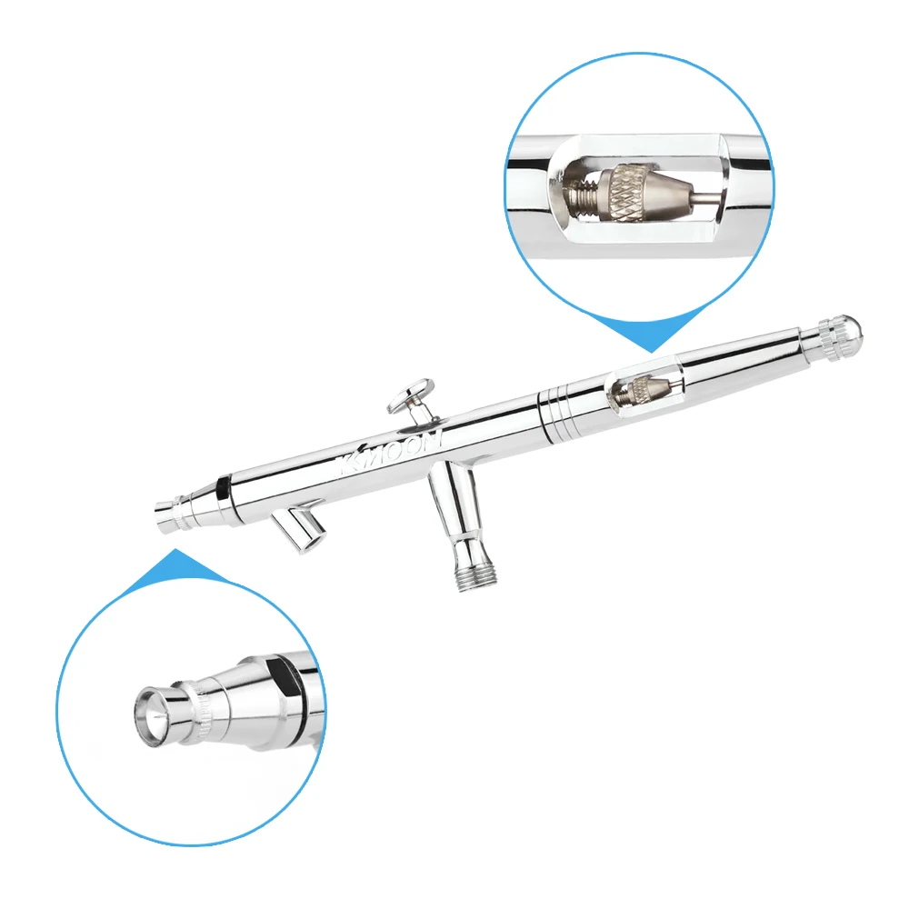 Аэрограф с двойным действием компрессор набор Краскораспылитель воздушная