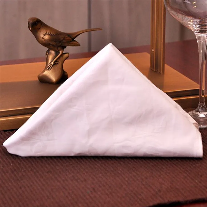 Отель Банкетная скатерть в стиле вестерн Еда 50X50 см квадратный хлопковая