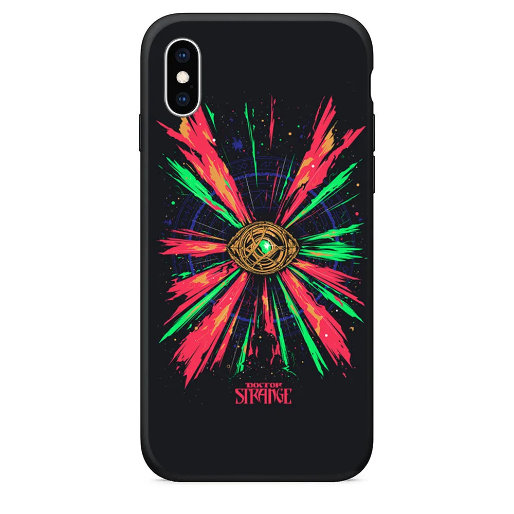 Черный мягкий ТПУ милый чехол для iphone xs max силиконовый 8 Plus чехлы 6 6S 5 SE Coque |