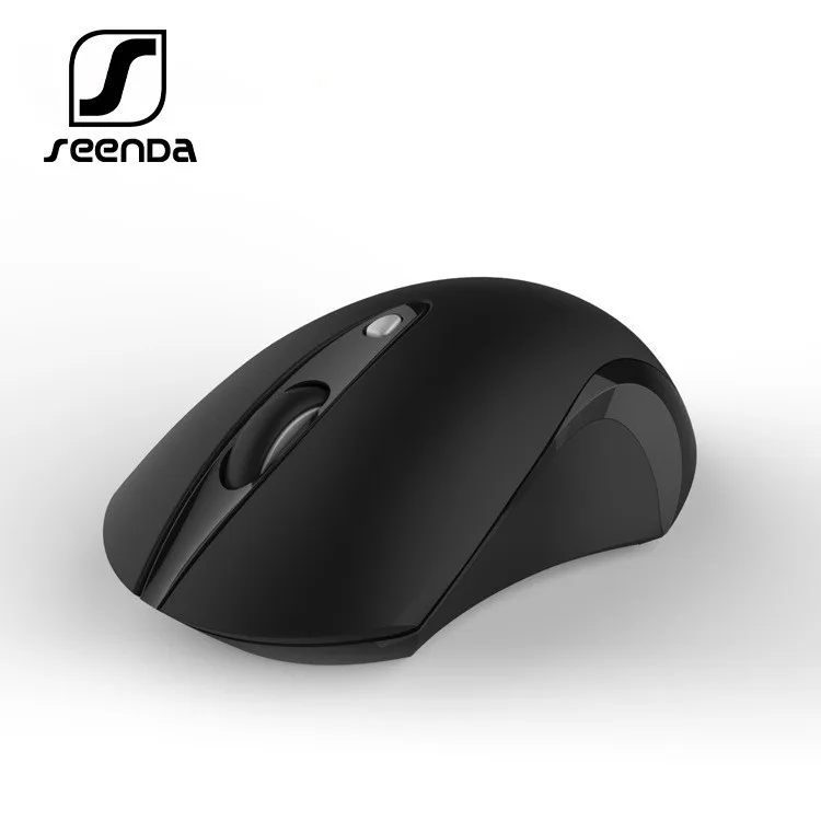 SeenDa 2 4G беспроводная мышь оптическая для ноутбука бесшумная Вертикальная ПК