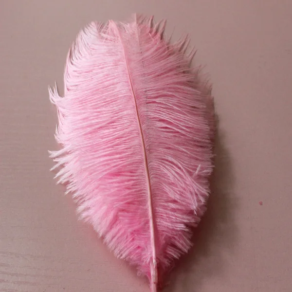 Pink 15to20cm Розовые перья страуса 15-75 см 6-30 дюймов карнавал вечерние свадебные украшения естественно страусиных перьев для ремесла plumes - Цвет: Pink 15to20cm