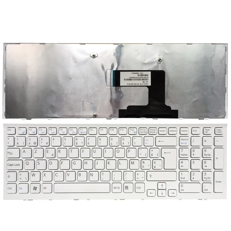 Бельгийская/греческая Клавиатура для ноутбука SONY Vaio VPC EL EL22FX/B EL22FX/W EL17FX VPCEL22FX