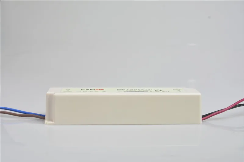 SANPU 24 V 2A 60 Вт Питание IP67 водонепроницаемый пластиковый чехол светодиодный драйвер постоянного тока в переменный ток освещения трансформатор для наружного освещения 24 вольт постоянного тока