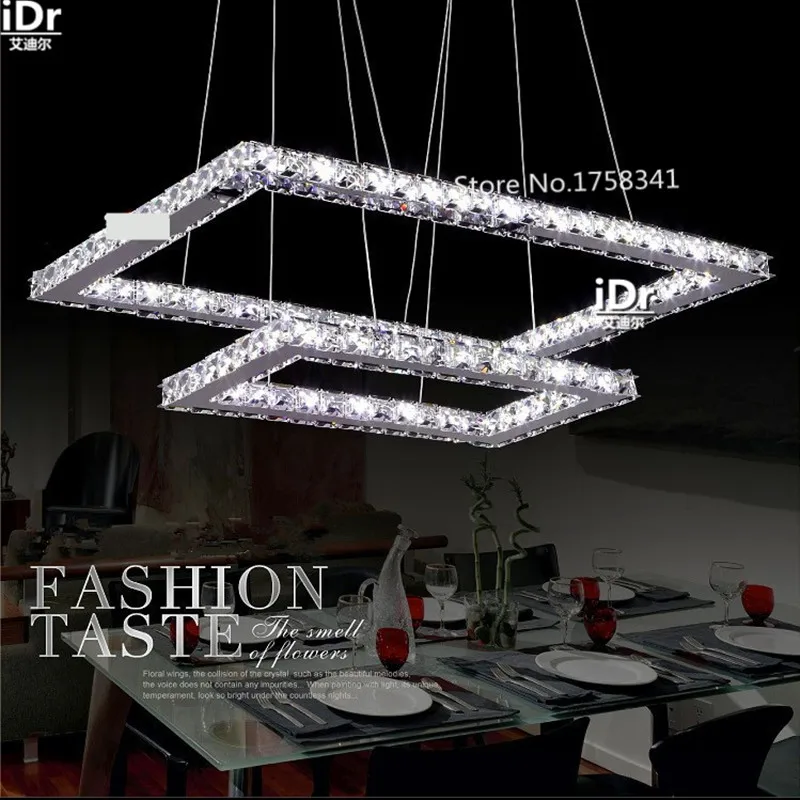 Современная светодиодная хрустальная люстра домашнее освещение для гостиной