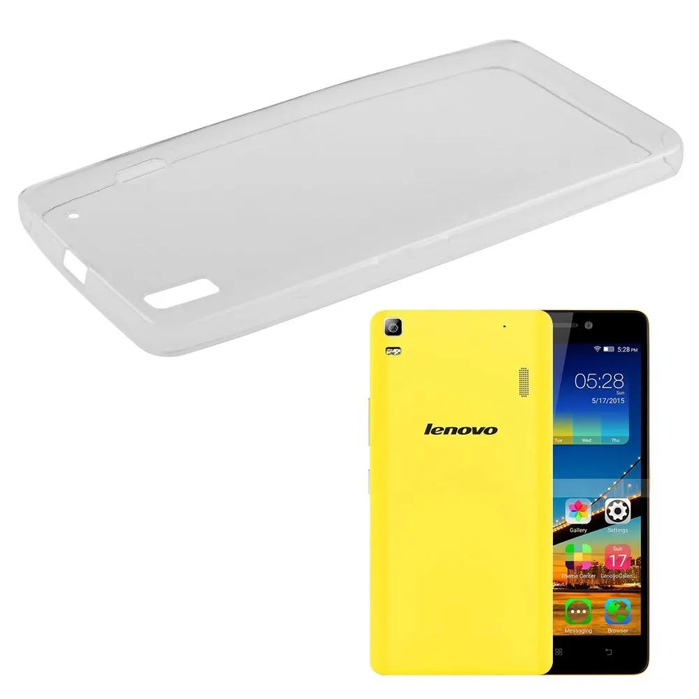 Sanheshun TPU Clear Case Cover for Lenovo K3 Note Soft Ultra Slim Skin Protector Shell Coque Fundas |