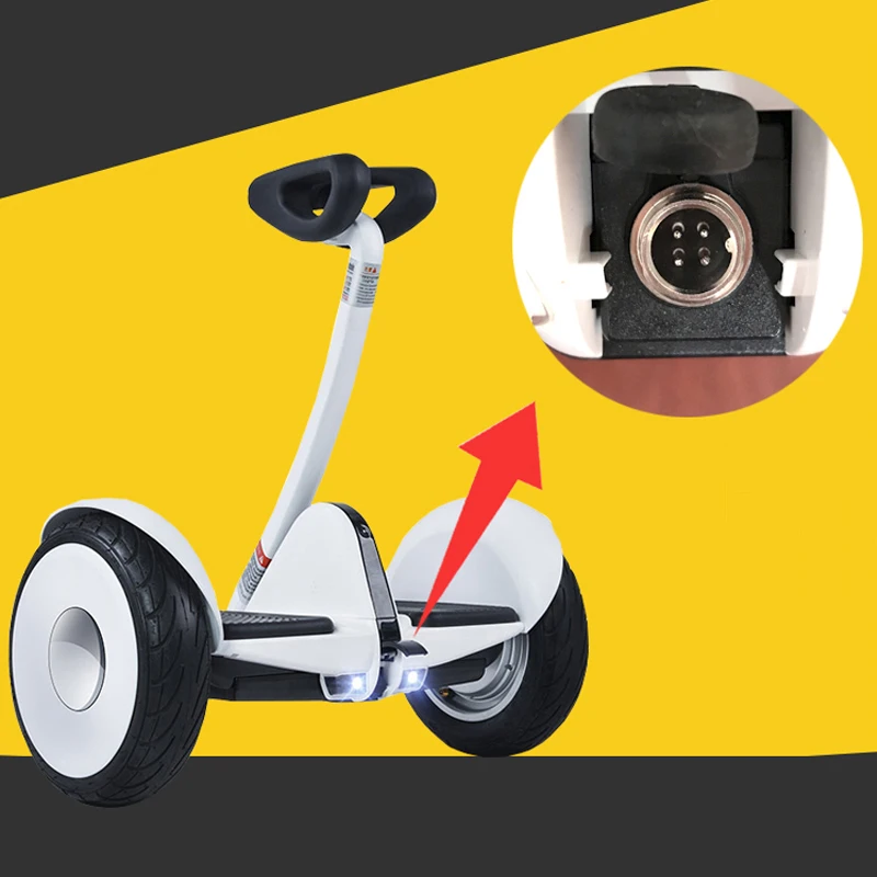 Зарядное устройство для скутера, адаптер питания для Xiaomi Ninebot Plus, адаптер питания, питание от батареи, оригинальная вилка США