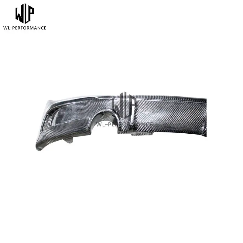 2 серии углеродного волокна задний бампер диффузор спойлер для губ протектор