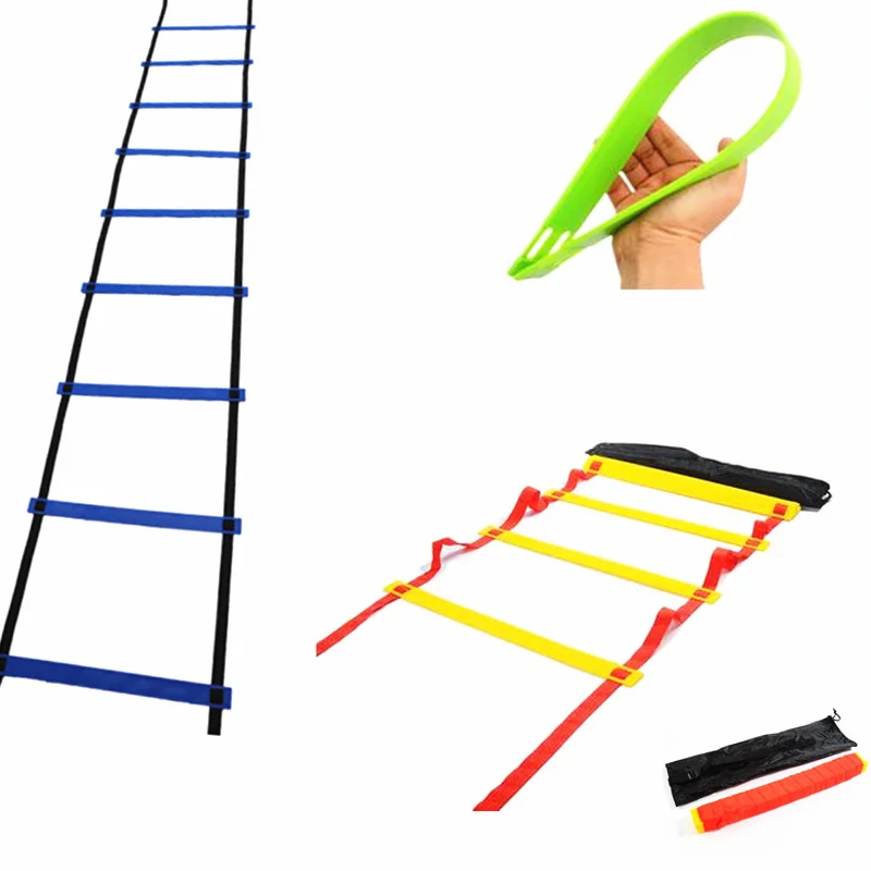Футбольное оборудование для тренировок лестница прыжков скоростных 3 м/5 м/10 м/15