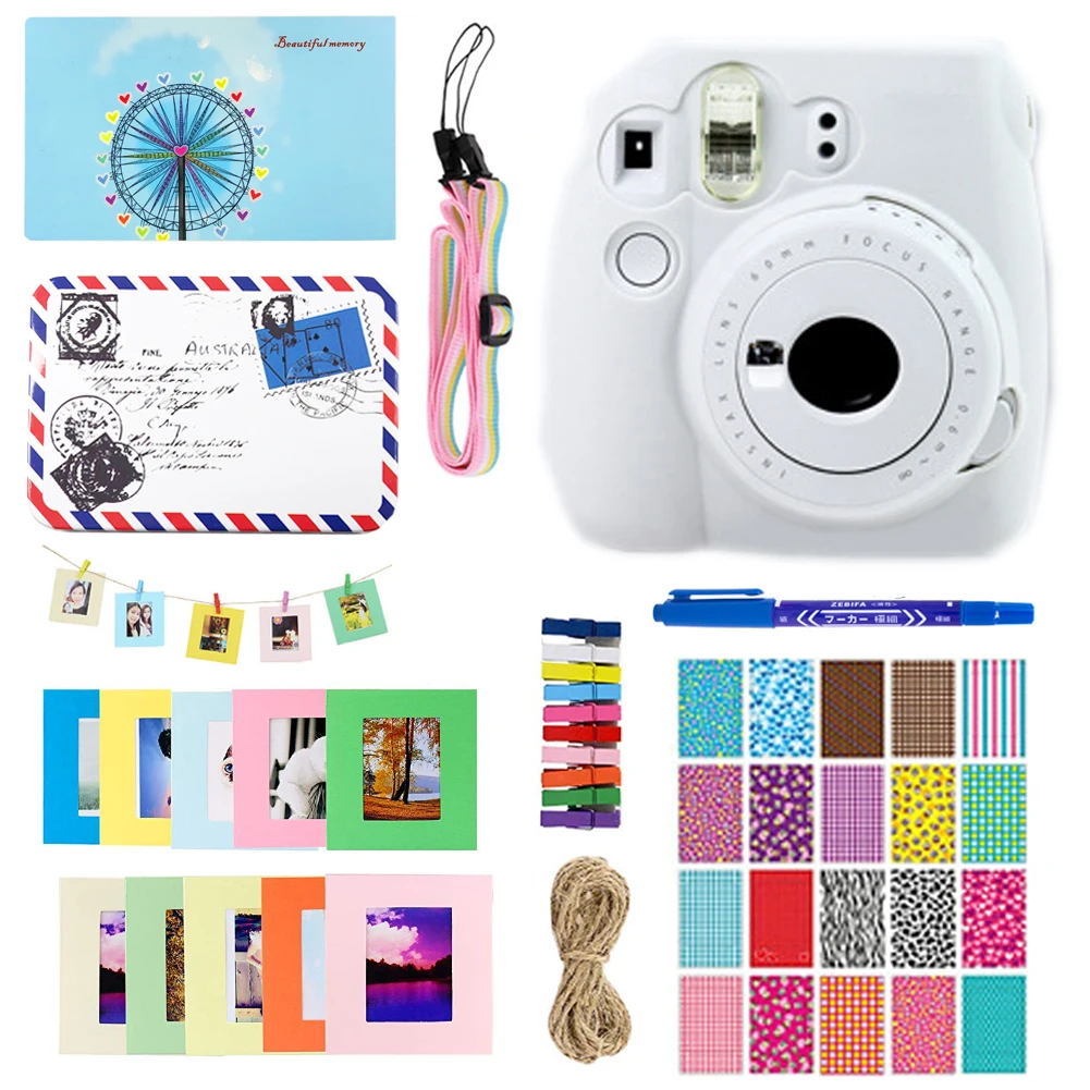 Набор аксессуаров для камеры 9 в 1 набор Fuji Instax Mini Ablum/ящик