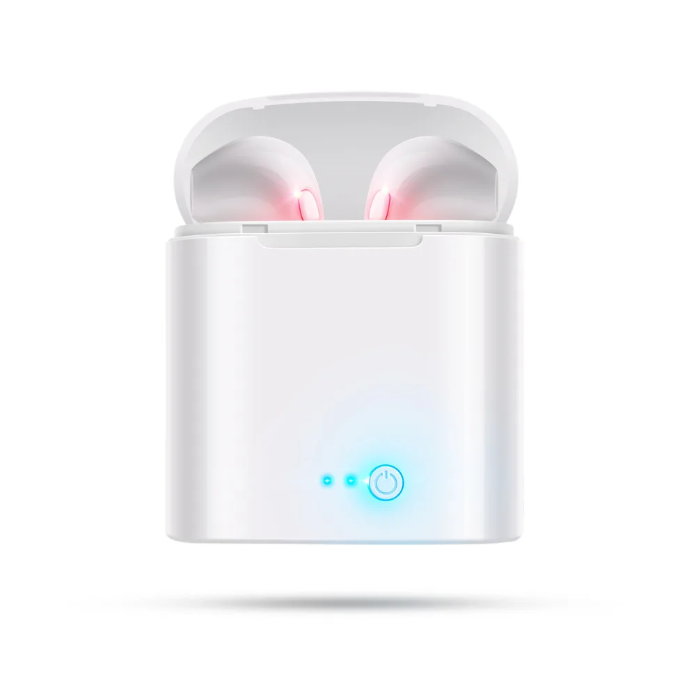 I7s наушники-вкладыши TWS с 5 0 всплывающем окне Беспроводной Bluetooth стерео наушники