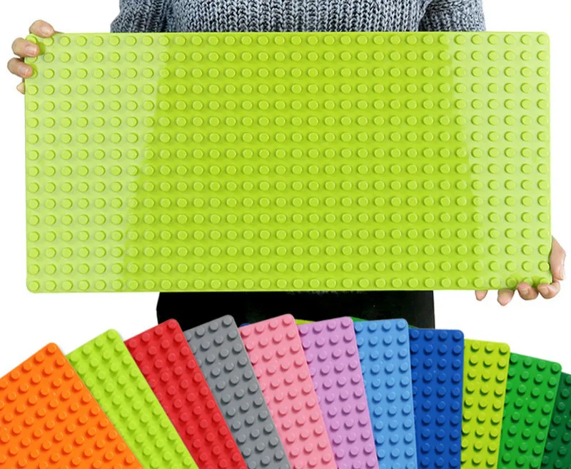 Большой размер опорная плита Exlarge кирпич твердая пластина совместимые Legoings