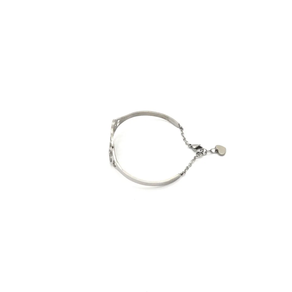 Bijoux femme оптовая продажа Нержавеющая сталь нежный для женщин браслет серебряные