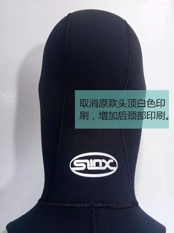 Утолщенные неопреновые шапки для подводного плавания 5 мм шапка с капюшоном