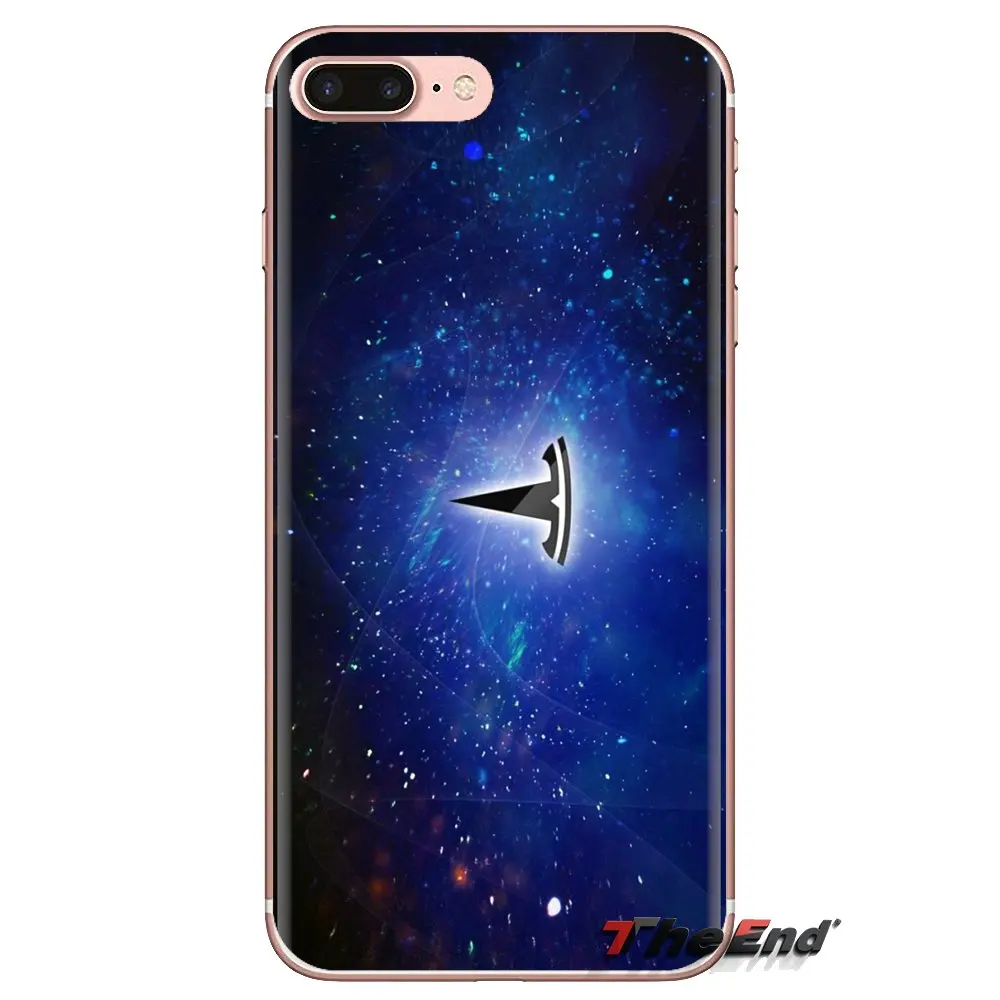 Силиконовый чехол с логотипом Tesla для Huawei G7 G8 P7 P8 P9 P10 P20 P30 Lite Mini Pro P Smart Plus 2017 2018 2019 |