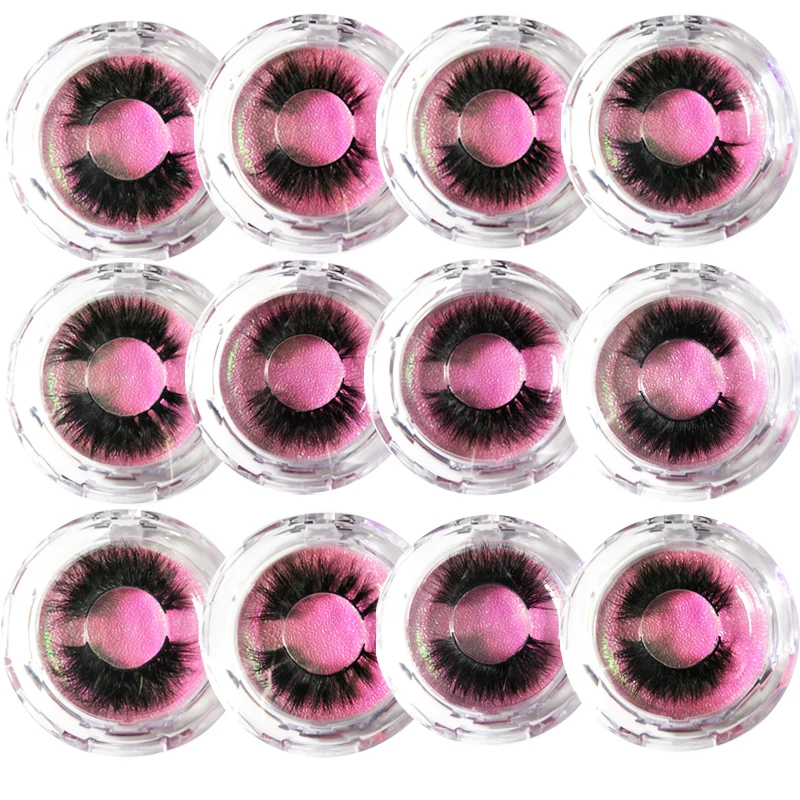 Новый стиль лучшие продажи модные настоящие норковые ресницы 3d 100% толстые для