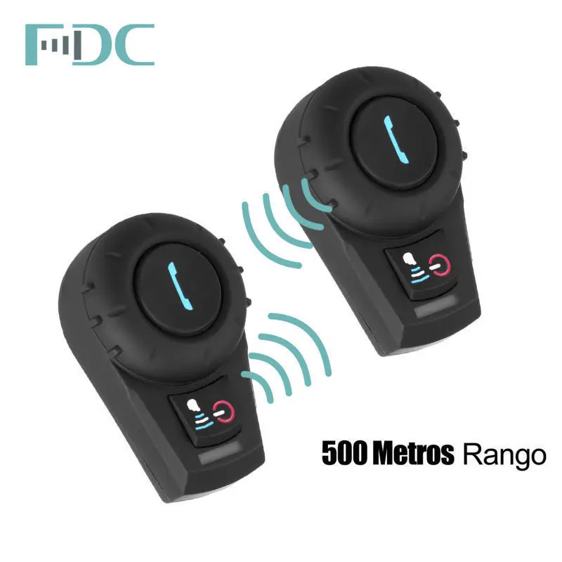 500 м Мотоциклетный шлем домофон гарнитура Hands free Bluetooth домофон спортивный шлем комплекты шлем Аудио Мото Аксессуары