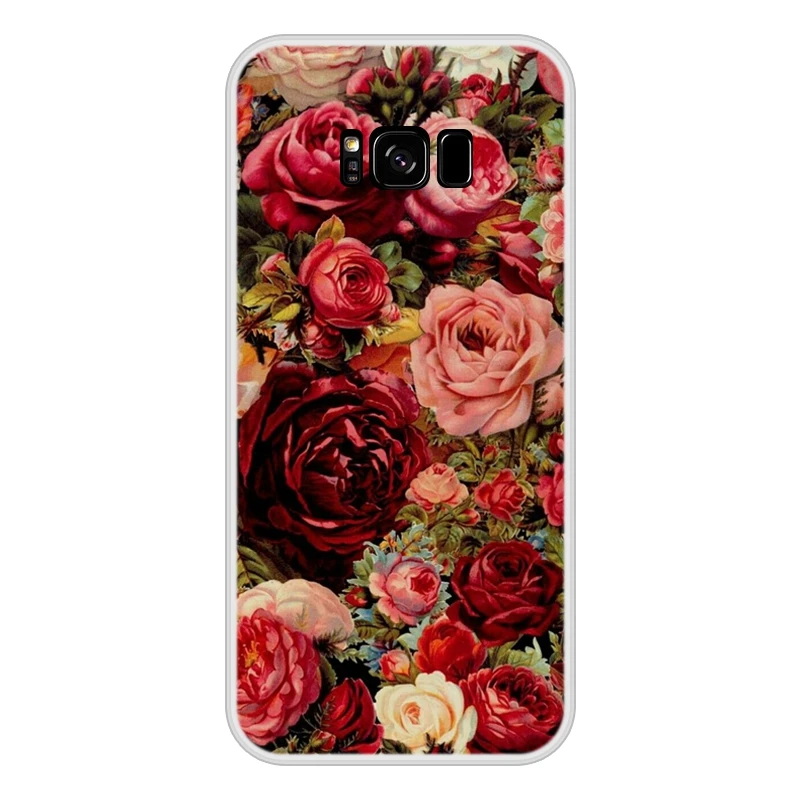 Чехол для телефона Samsung Galaxy S6 S5 S7 Edge S8 S9 Plus силиконовый чехол модная задняя крышка