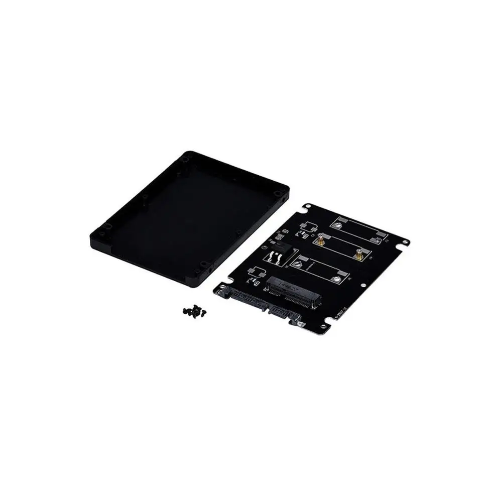 Адаптер Mini Pcie mSATA SSD на SATA3 2 5 дюйма адаптер карты с чехлом SATA со склада