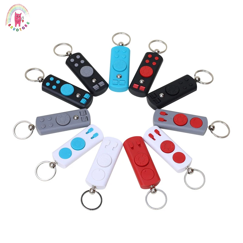 Новый Cube комбинированный дизайн ручной Непоседа игрушка брелок Спиннер EDC