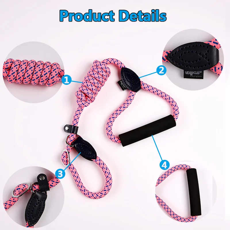 Поводки для собак больших и средних размеров нейлоновые поводки аксессуар