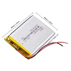 Литий-полимерный аккумулятор 504050, 3,7 в, 1500 мА  ч, 10 шт.лот, для Mp4 PAD, для самостоятельной сборки, bluetooth, TECLAST C430V, eroda Y70, камеры