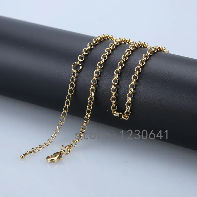 3 шт./компл. 32 дюйма медные цепочки розового золота серебряного цвета 85 см o стиль