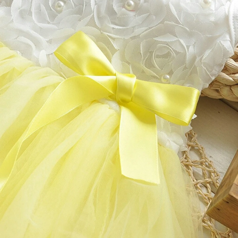 Платье для маленьких девочек красивое платье принцессы с цветочным рисунком