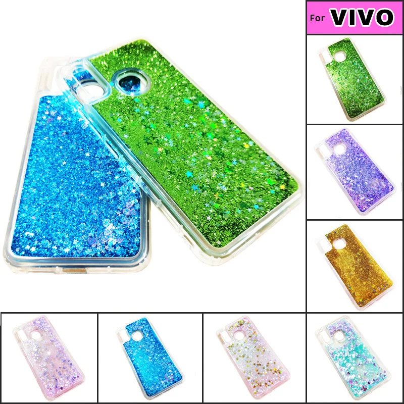 Чехол TPFIX для vivo X27 Pro блестящий жидкий силиконовый гелевый телефона VIVO Z3 Z3i Z1 X21 X23