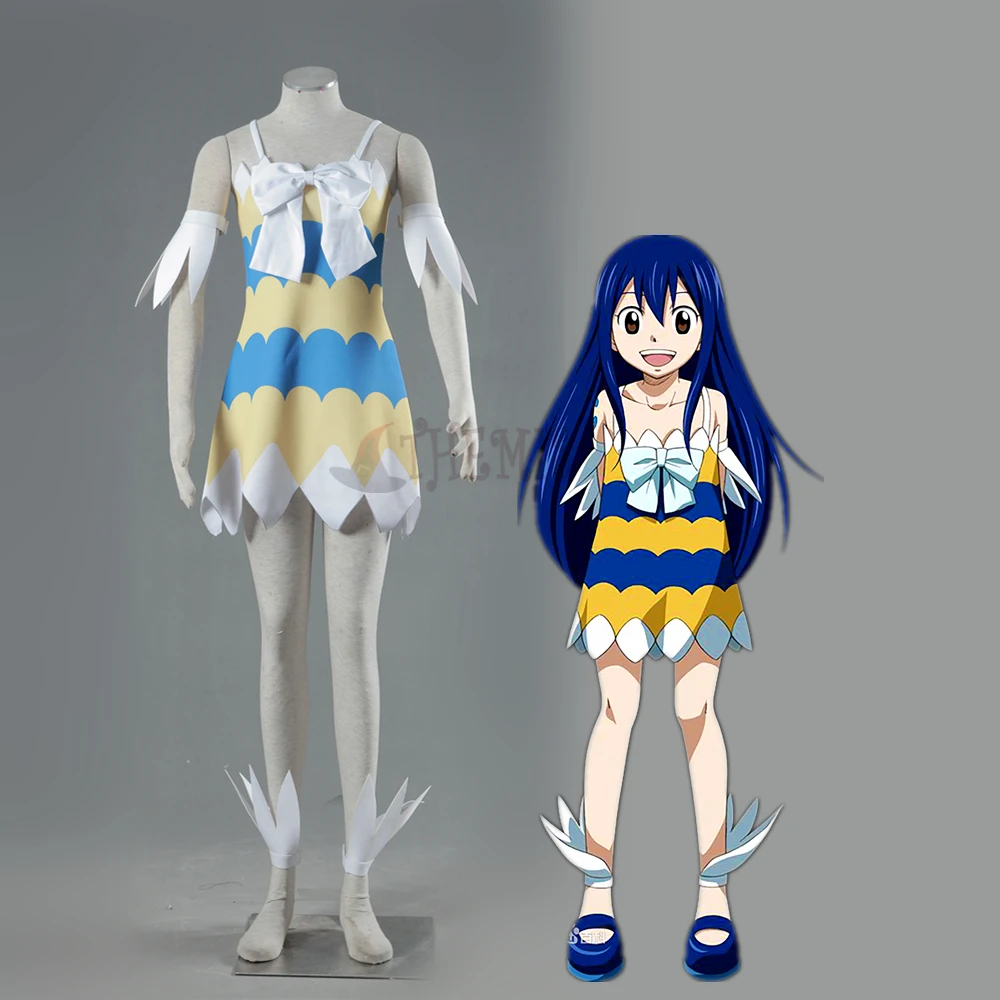 

Athemis new outfit Fairy Tail Wendy Marvell Cosplay Costumes hot selling